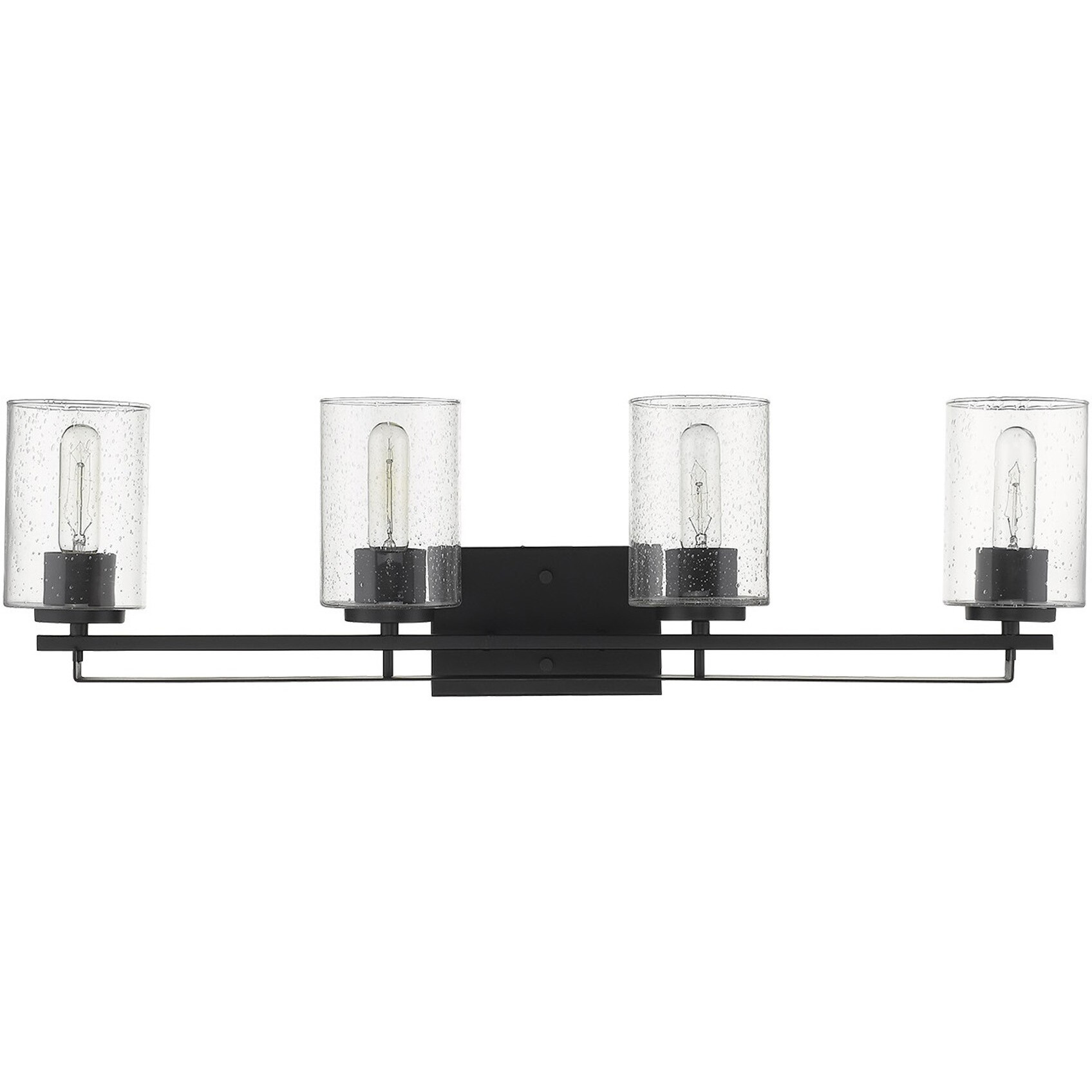 Orella 4-Light Matte Black Sconce