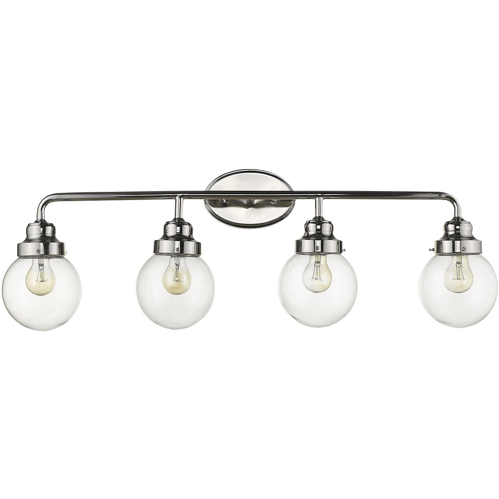 Portsmith 4-Light Polished Nickel Vanity