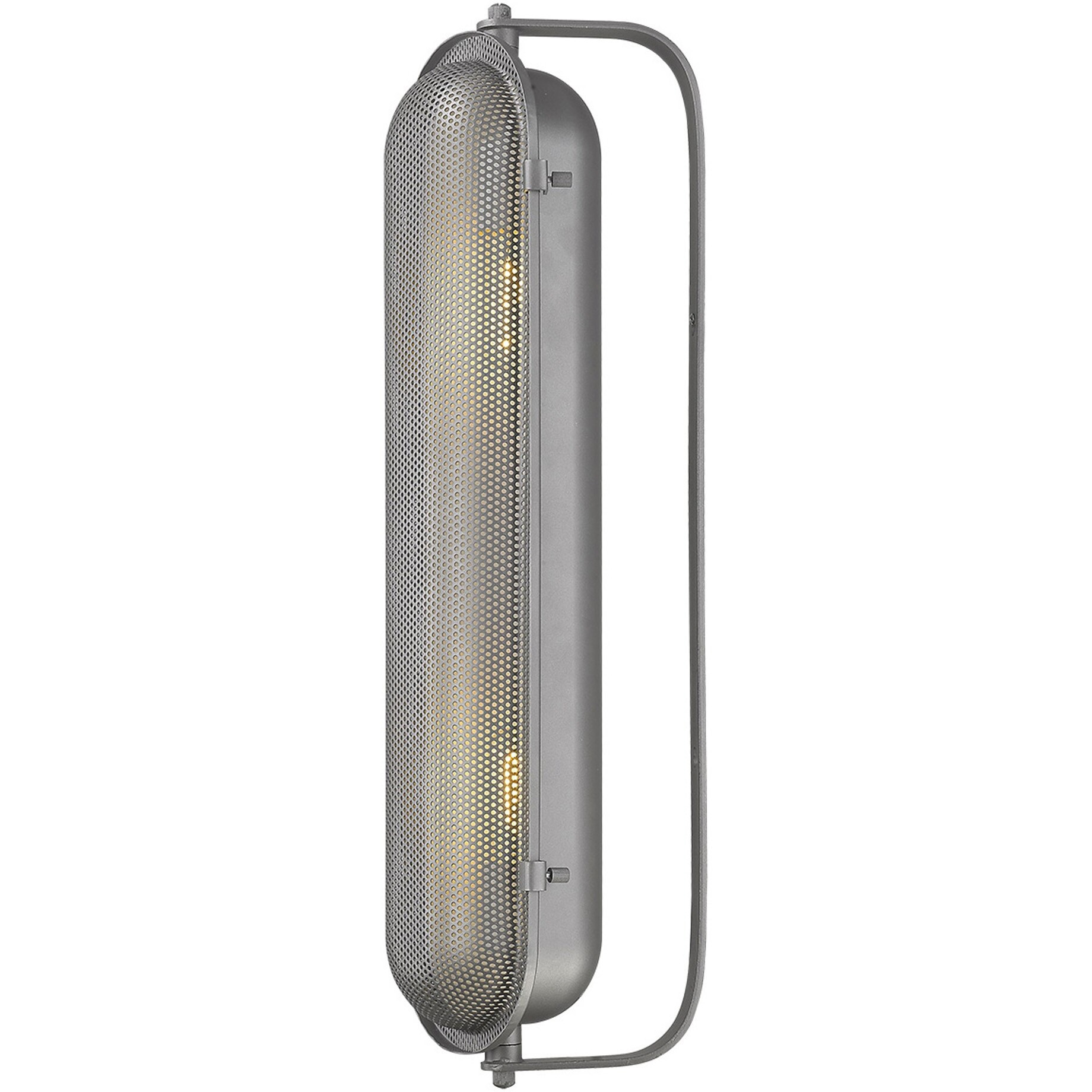 Terra 2-Light Gray Sconce