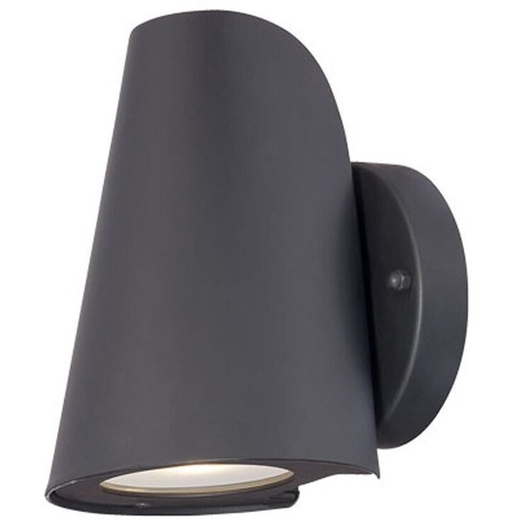 Matte Black Led Conical Wall Sconce