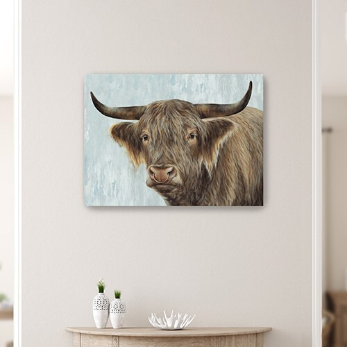 32"" X 24"" Bold No Bull Canvas Wall Art