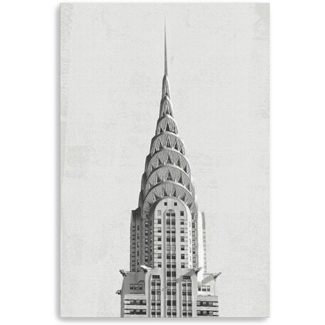 48"" X 32"" Vintage Nyc Canvas Wall Art