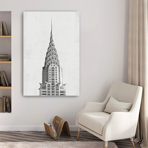 48"" X 32"" Vintage Nyc Canvas Wall Art