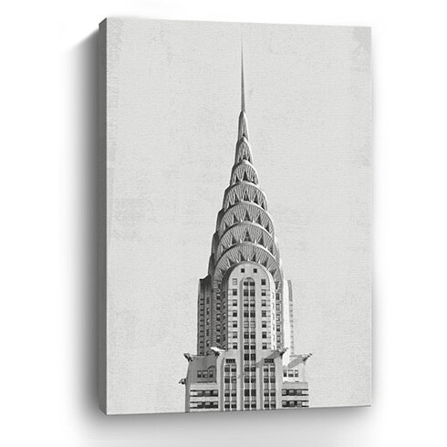 48"" X 32"" Vintage Nyc Canvas Wall Art