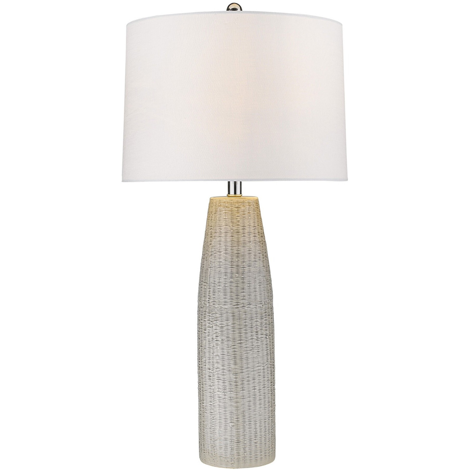Trend Home 1-Light Polished Nickel Table Lamp