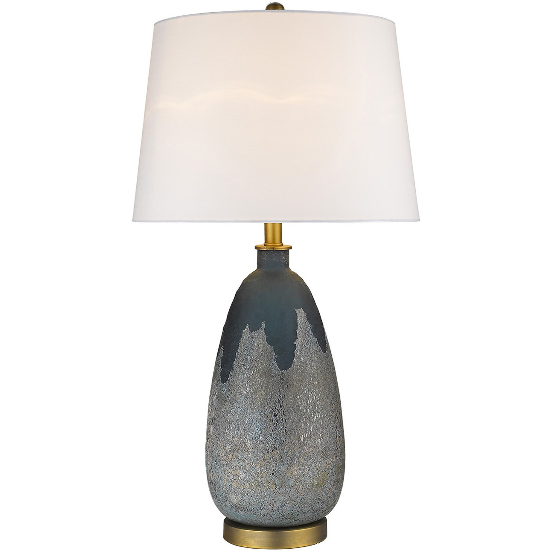 Trend Home 1-Light Brass Table Lamp