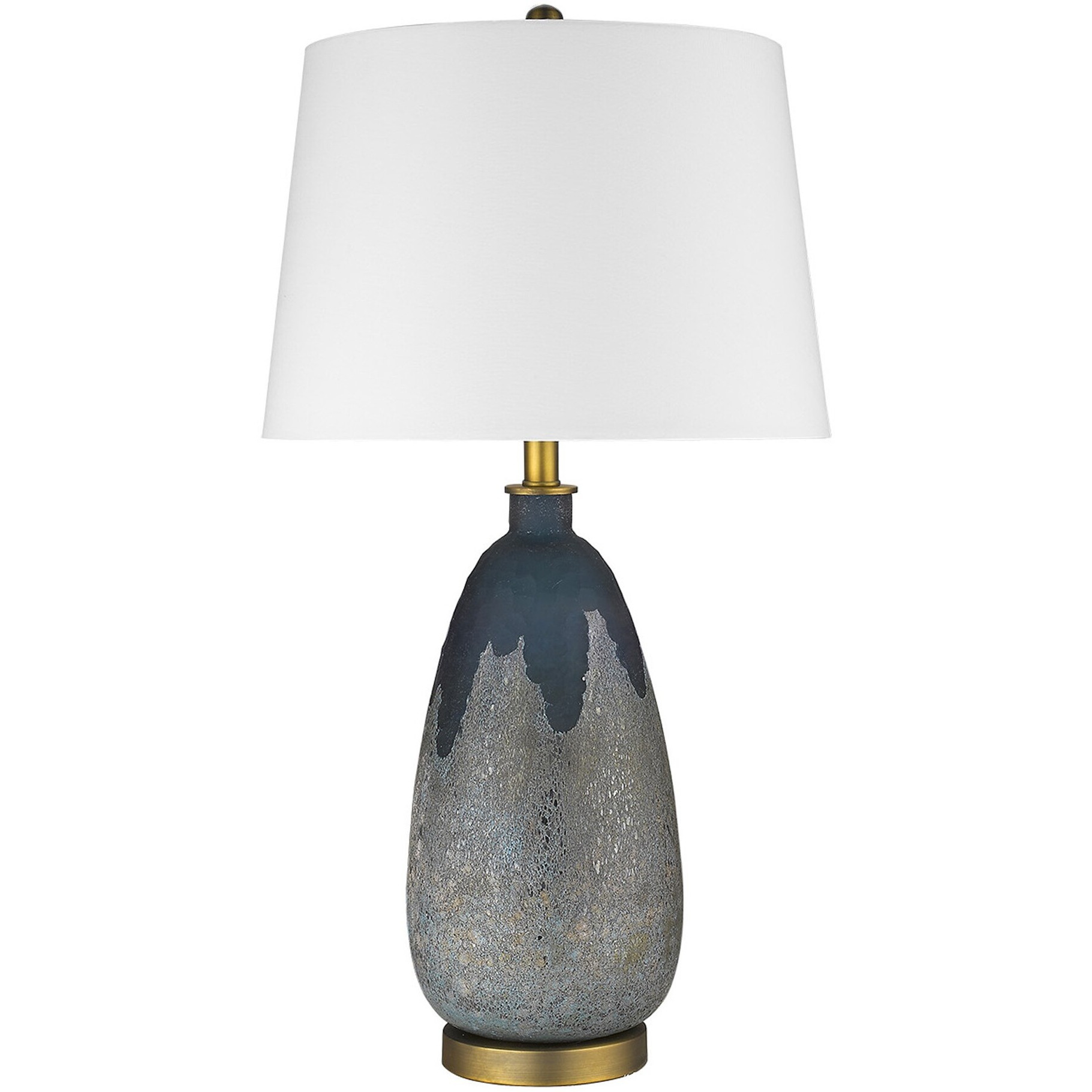 Trend Home 1-Light Brass Table Lamp