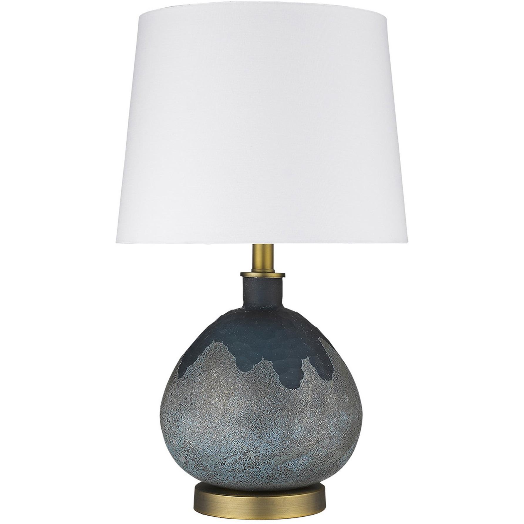 Trend Home 1-Light Brass Table Lamp