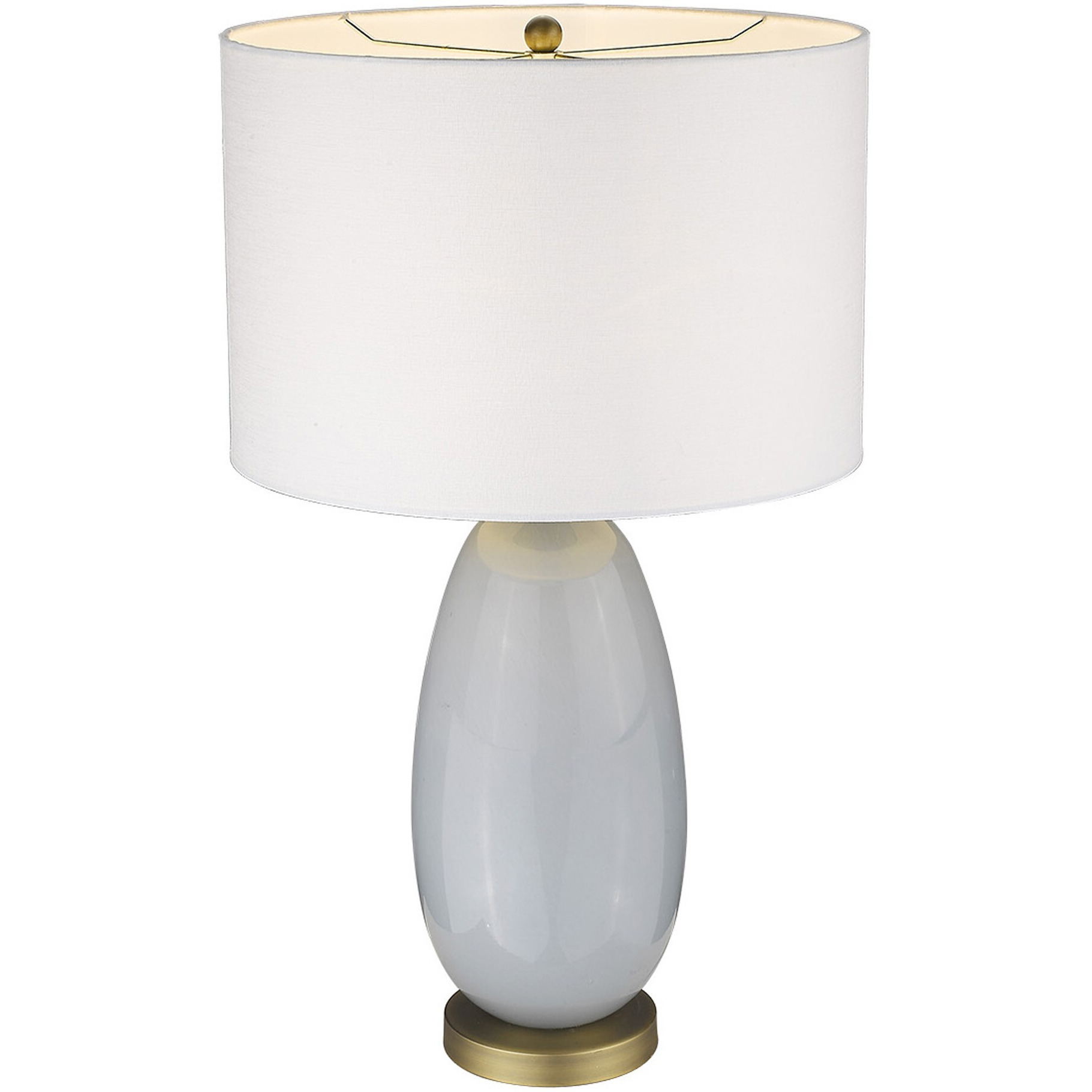 Trend Home 1-Light Brass Table Lamp