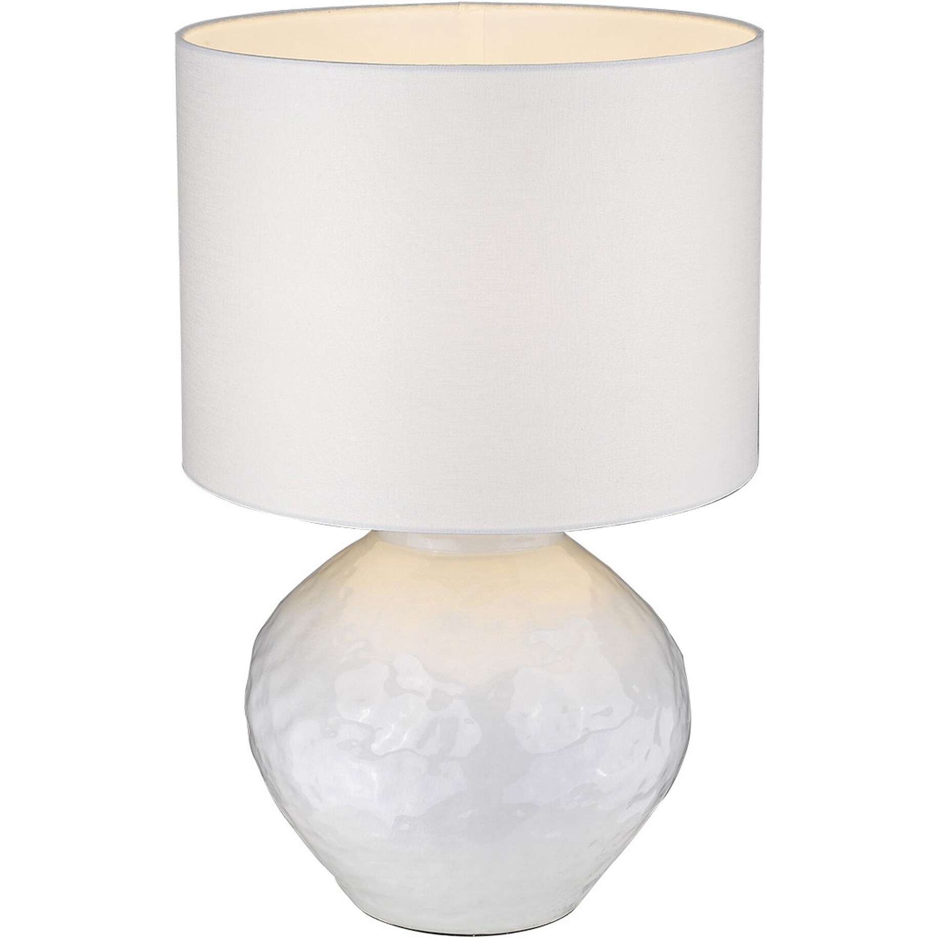 Trend Home 1-Light Polished Nickel Table Lamp