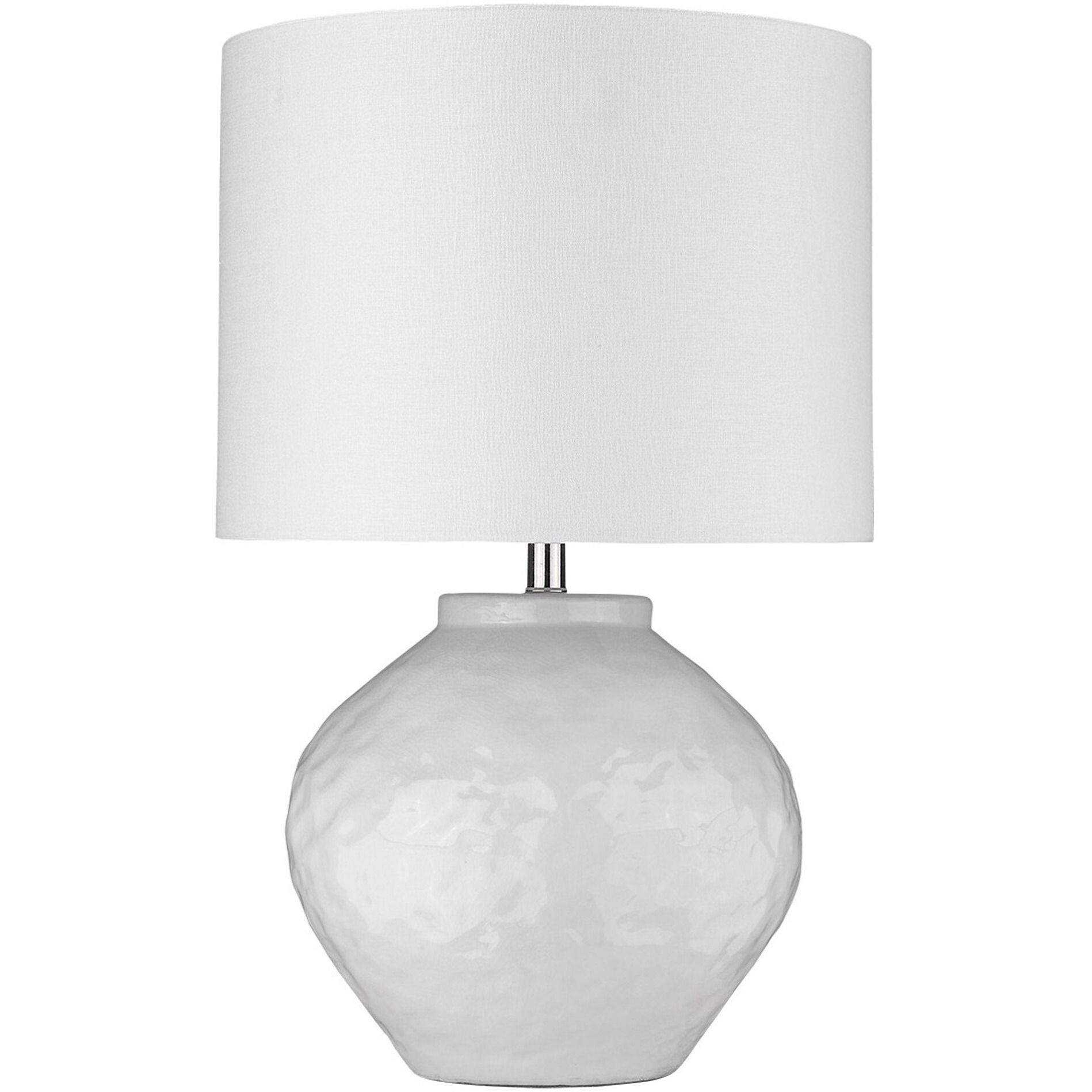 Trend Home 1-Light Polished Nickel Table Lamp