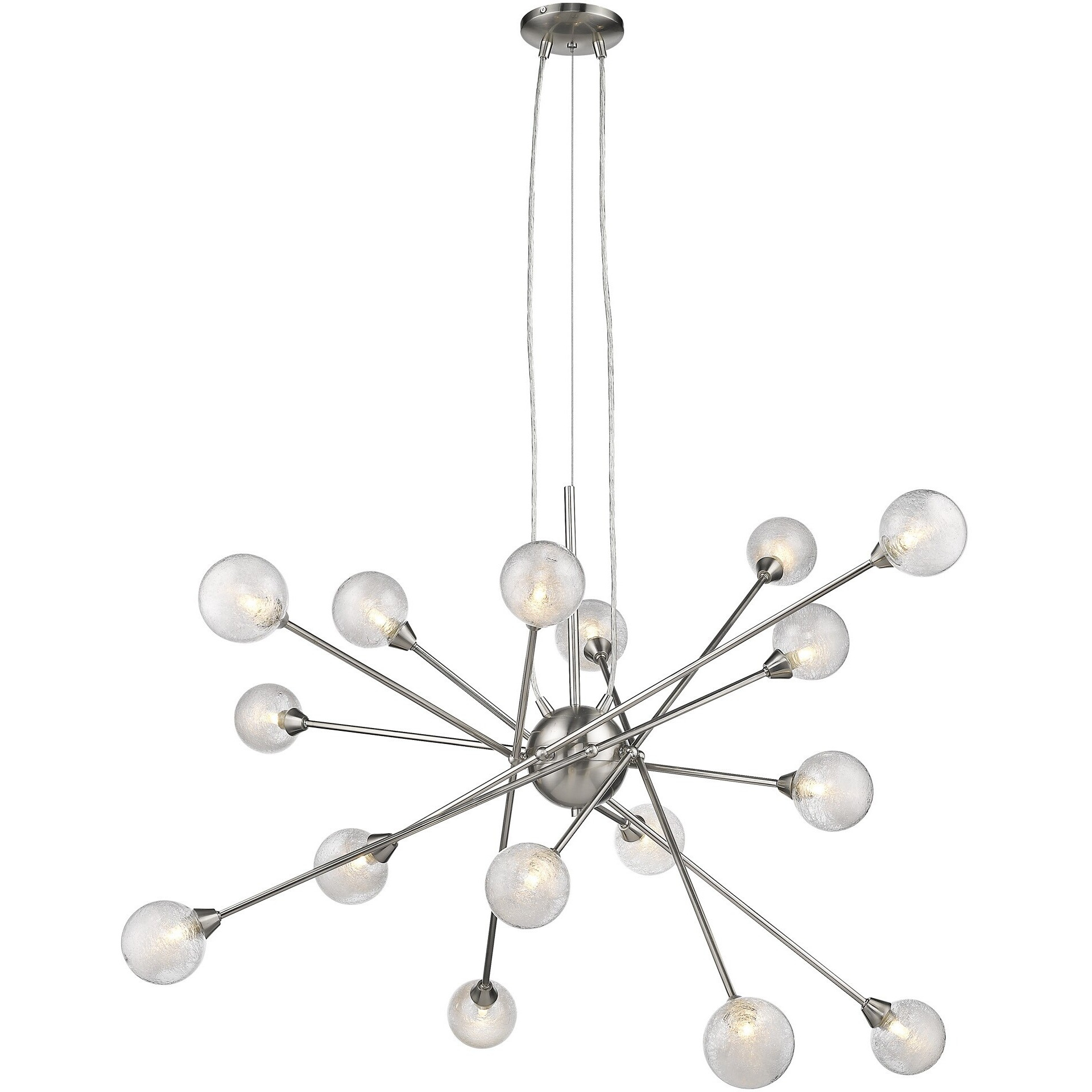 Modern Multi Light Geometric Hanging Chandelier Light