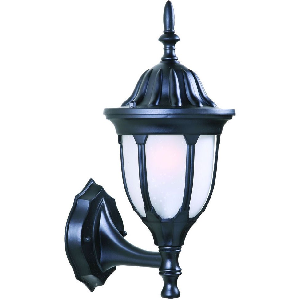 Matte Black Lamp Shape Swing Arm Wall Light