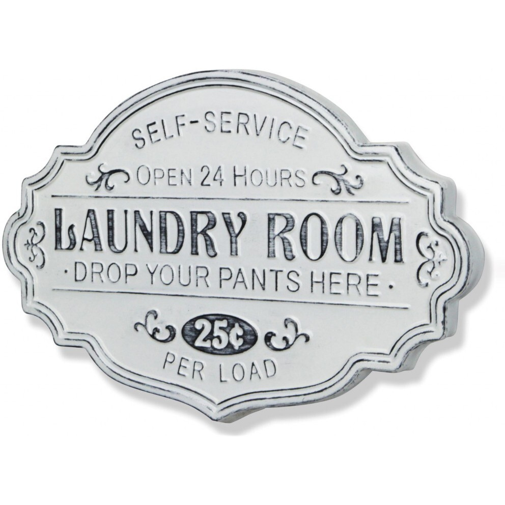 Laundry Room Metal Sign
