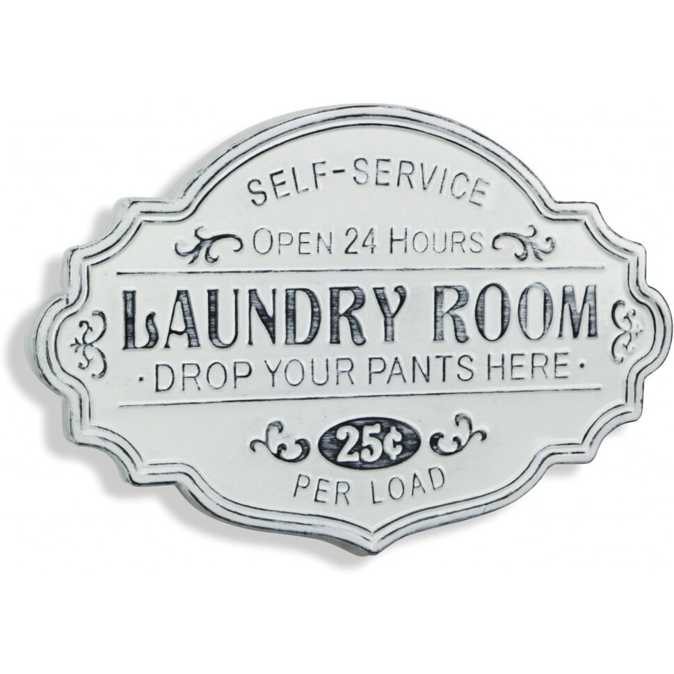 Laundry Room Metal Sign