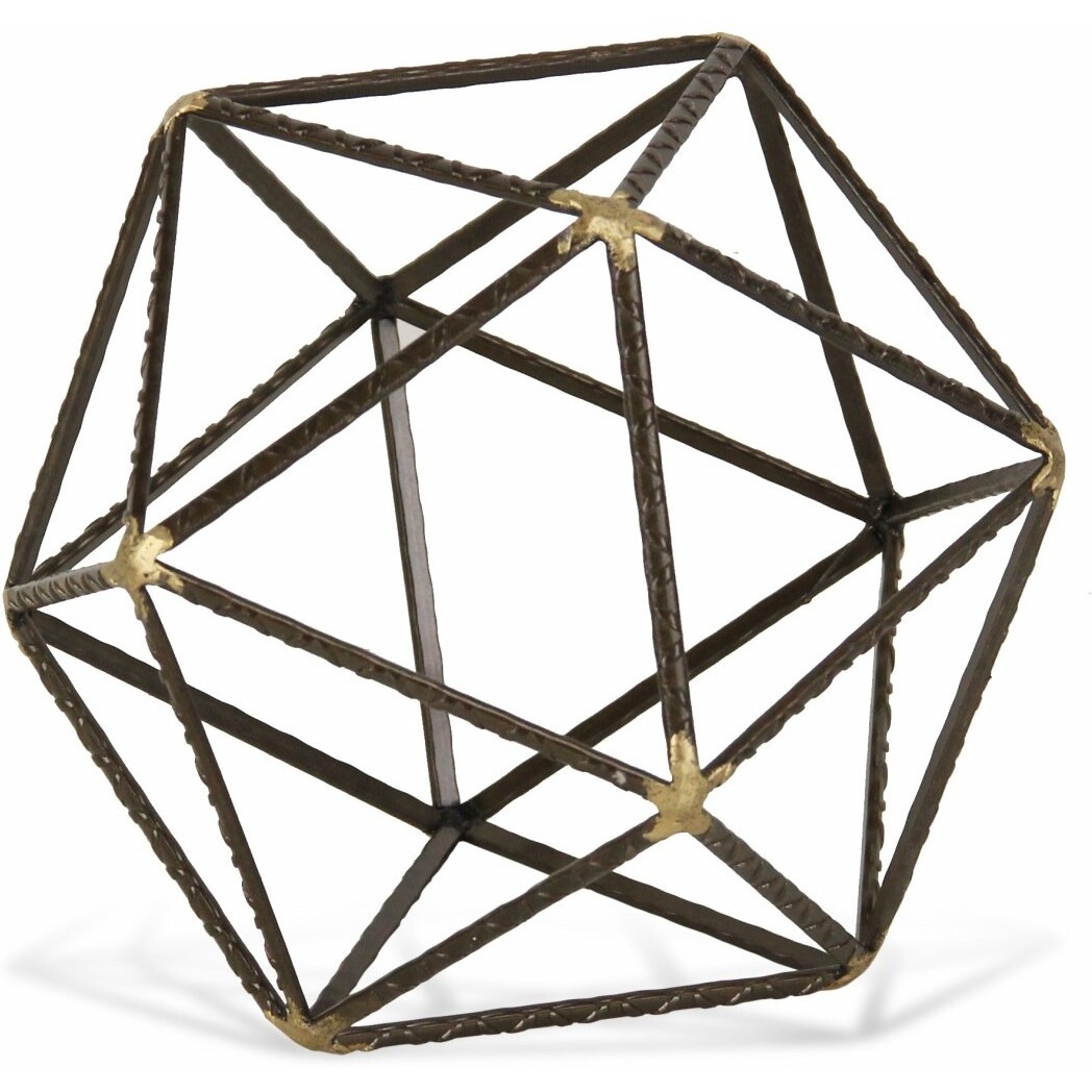 Petite Geometric Decorative Sculpture