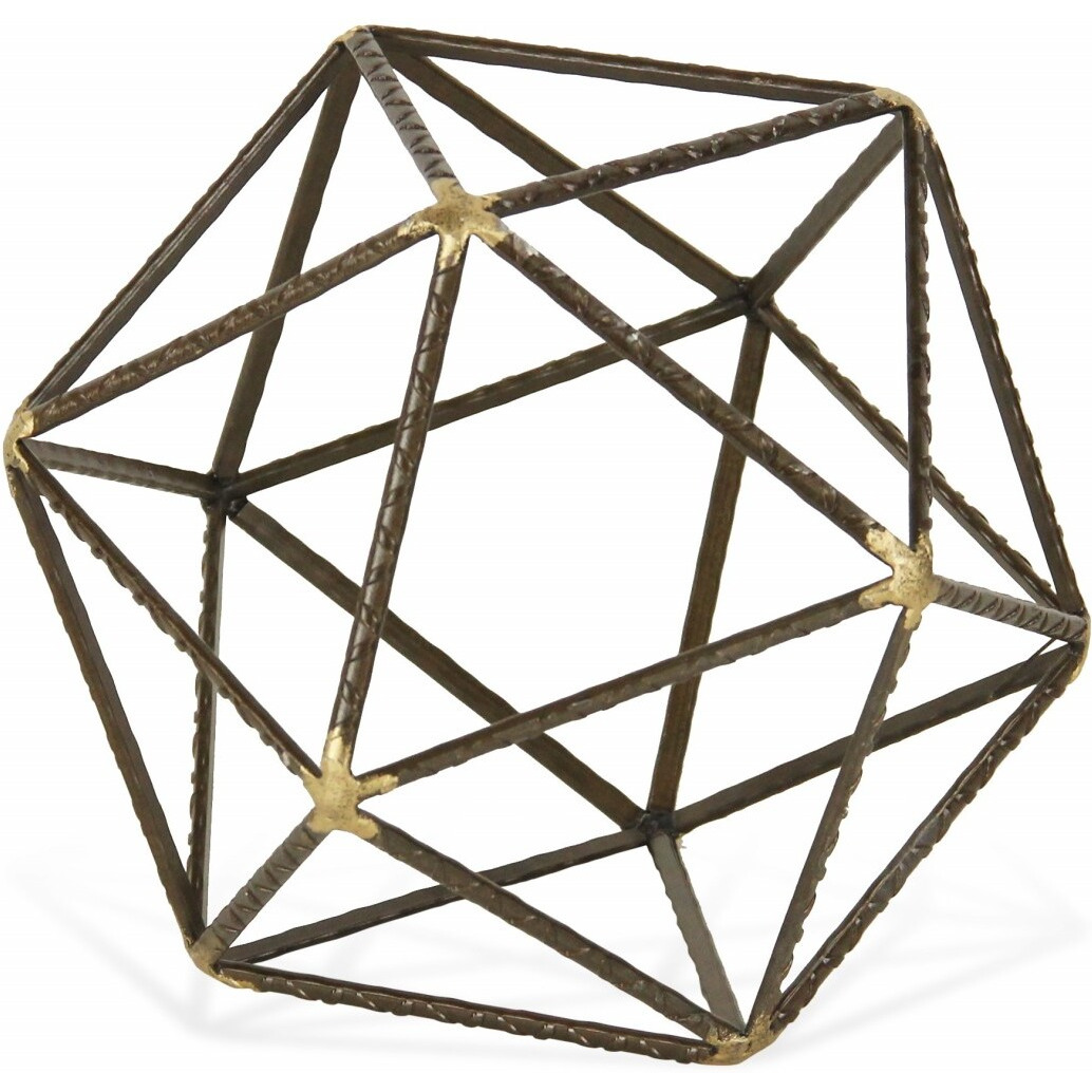 Petite Geometric Decorative Sculpture