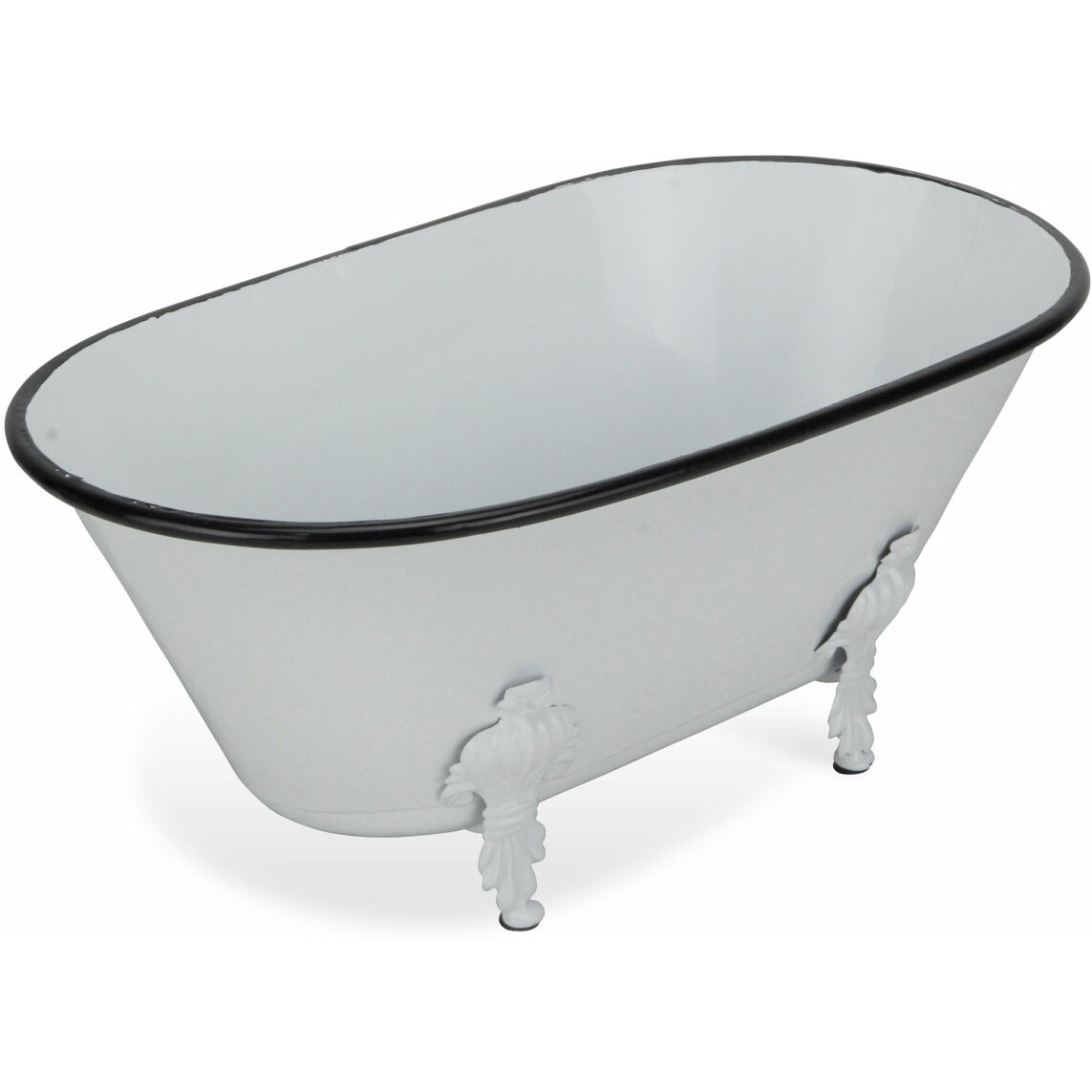 Jumbo White Bathtub Decorative Sculpture