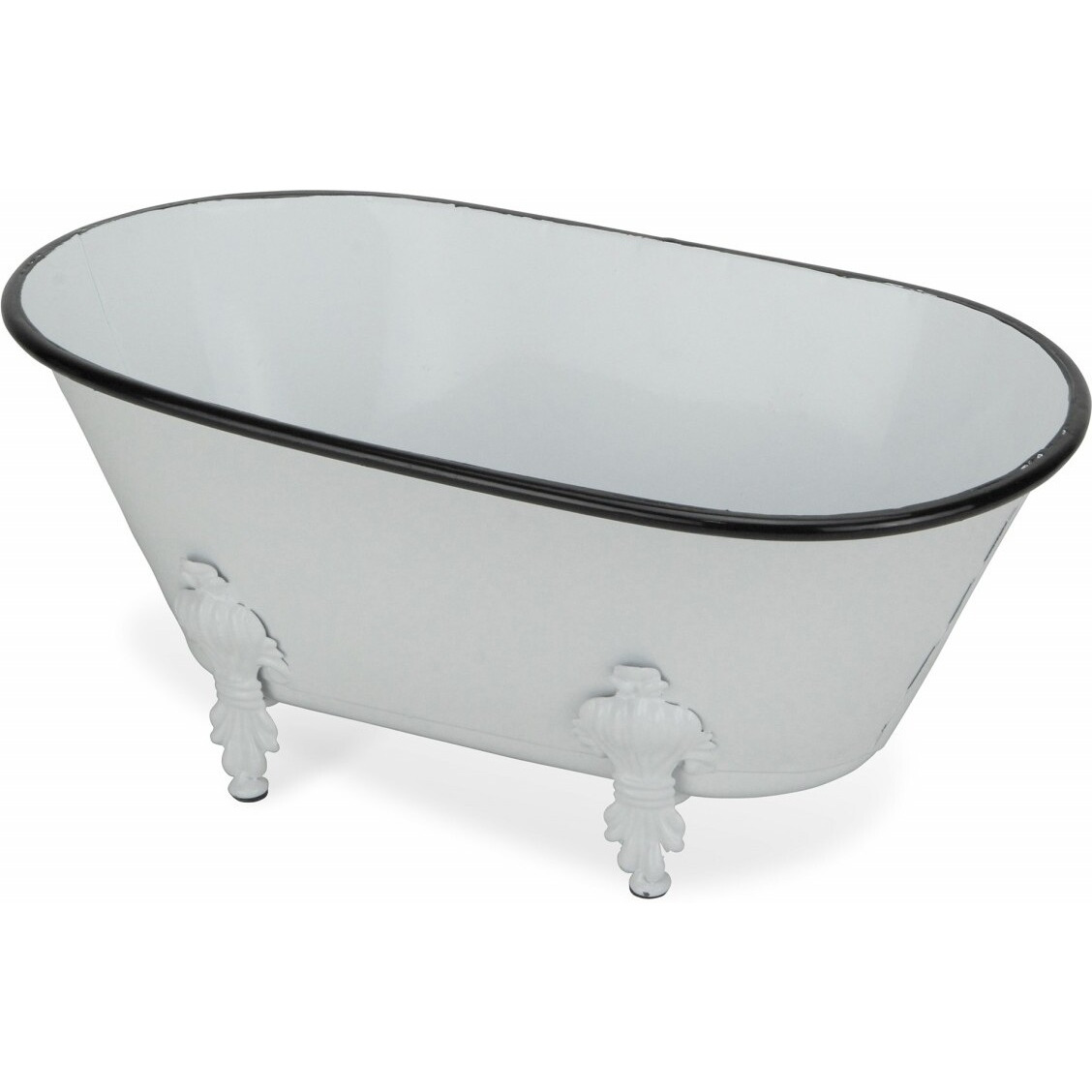Jumbo White Bathtub Decorative Sculpture