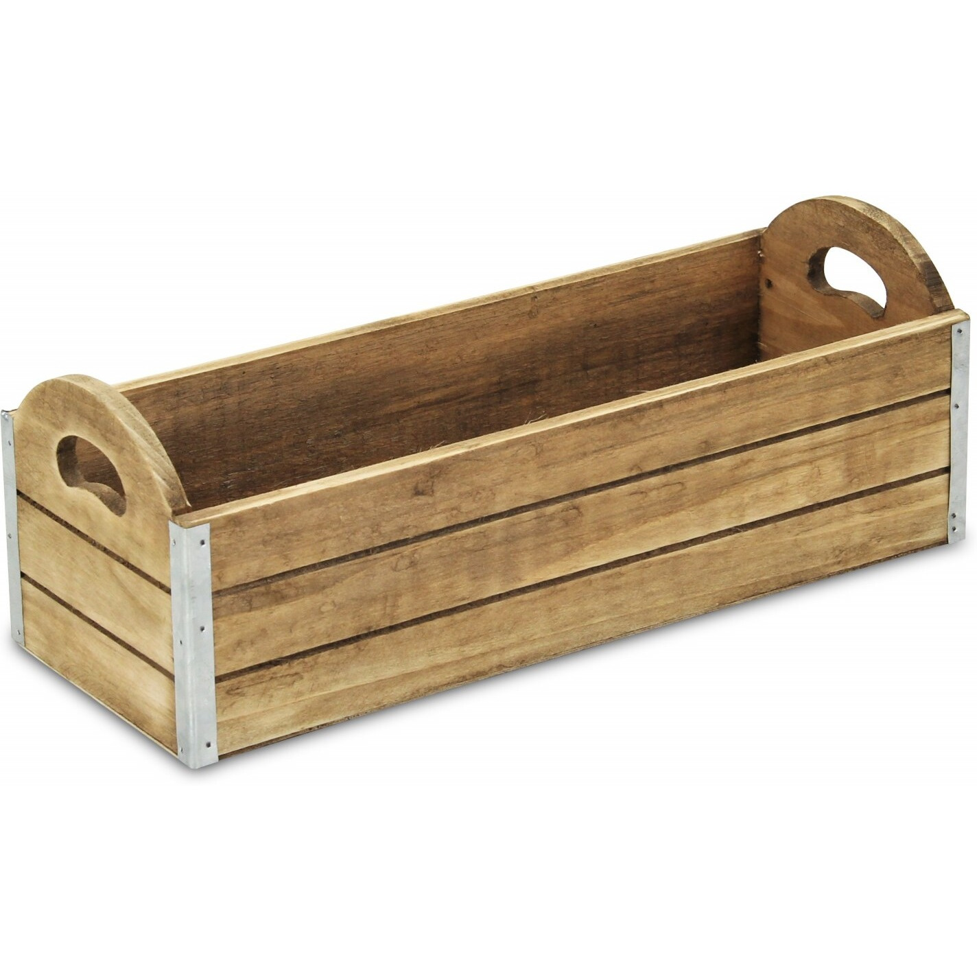 Rectangular Wooden Box Planter