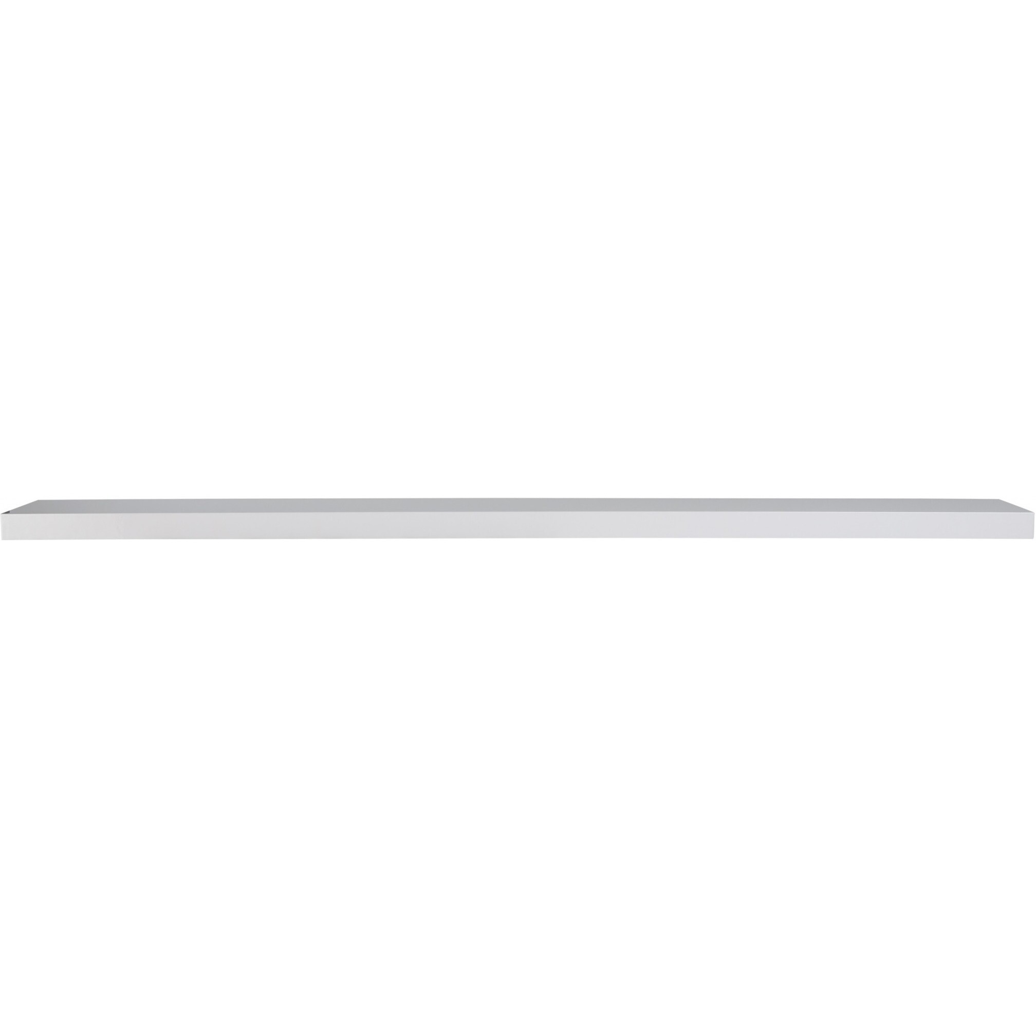 75"" White Wooden Floating Shelf