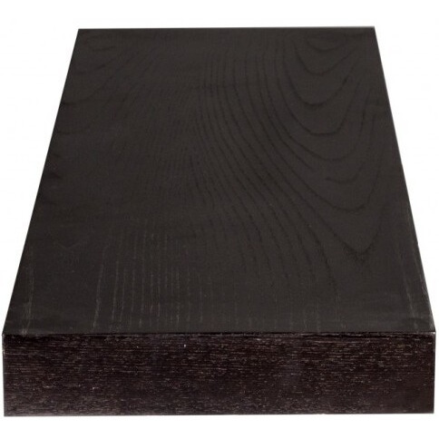 43"" Dark Espresso Brown Wooden Floating Shelf