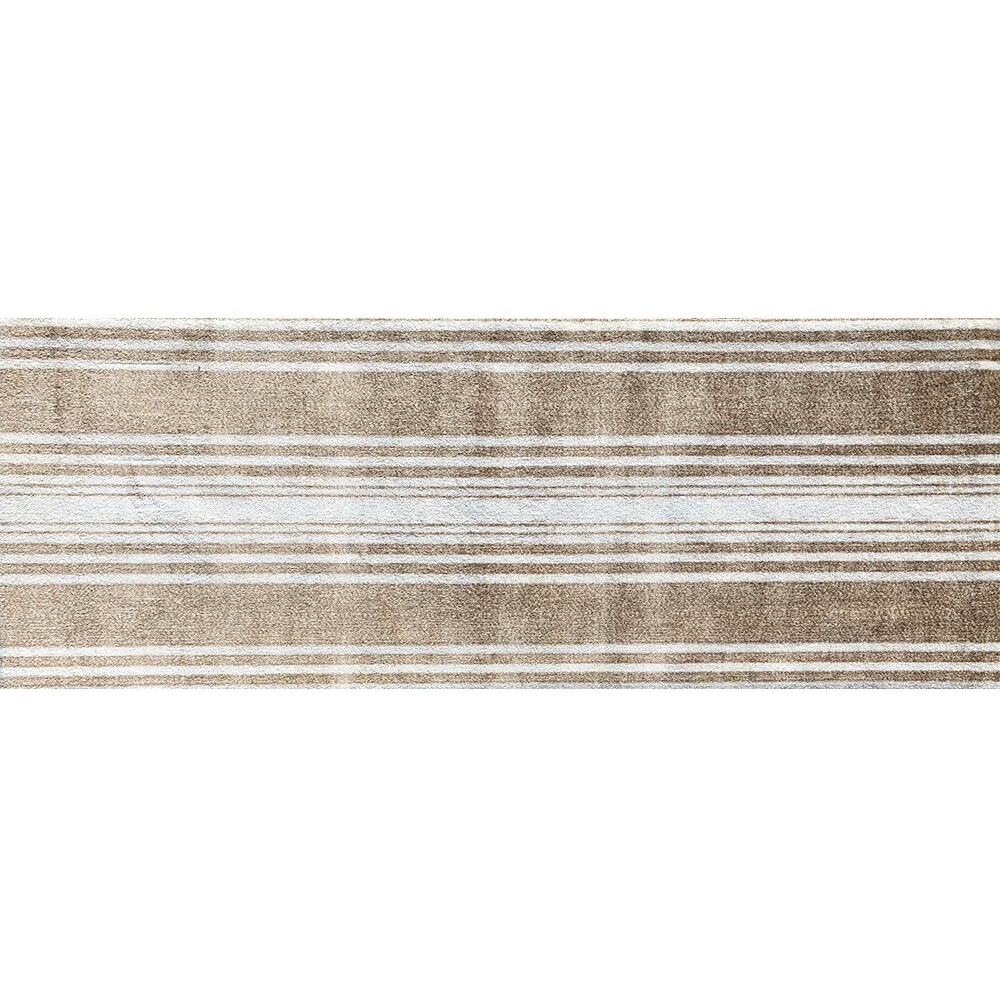 2' X 6' Sandy Shores Regatta Stripe Washable Runner Rug