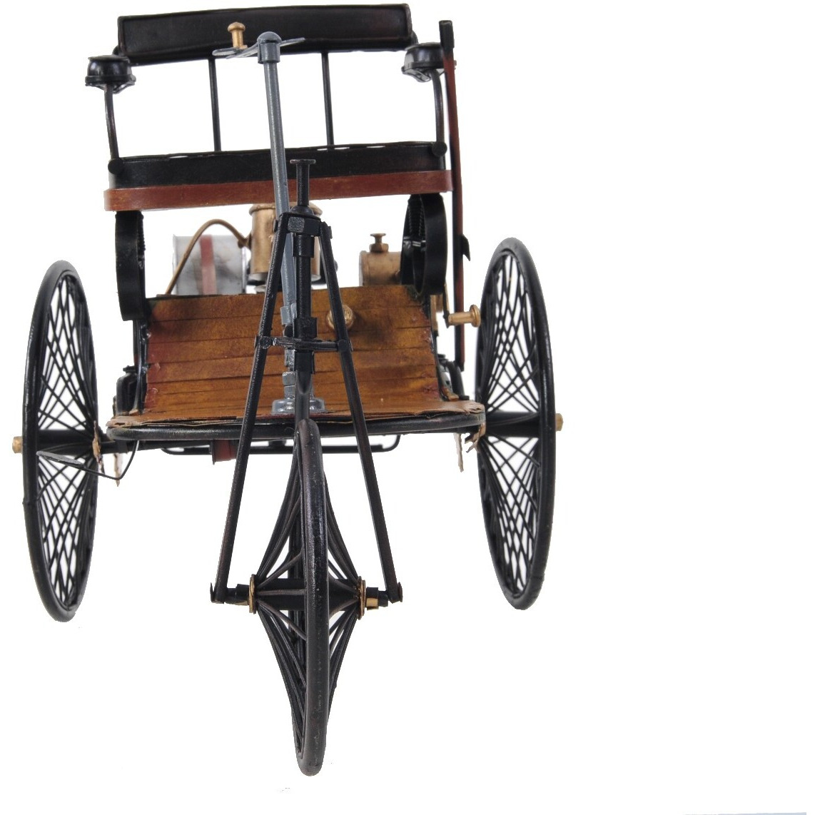 C1886 Three Wheeled Mercedes Benz Motor Car Sculpture