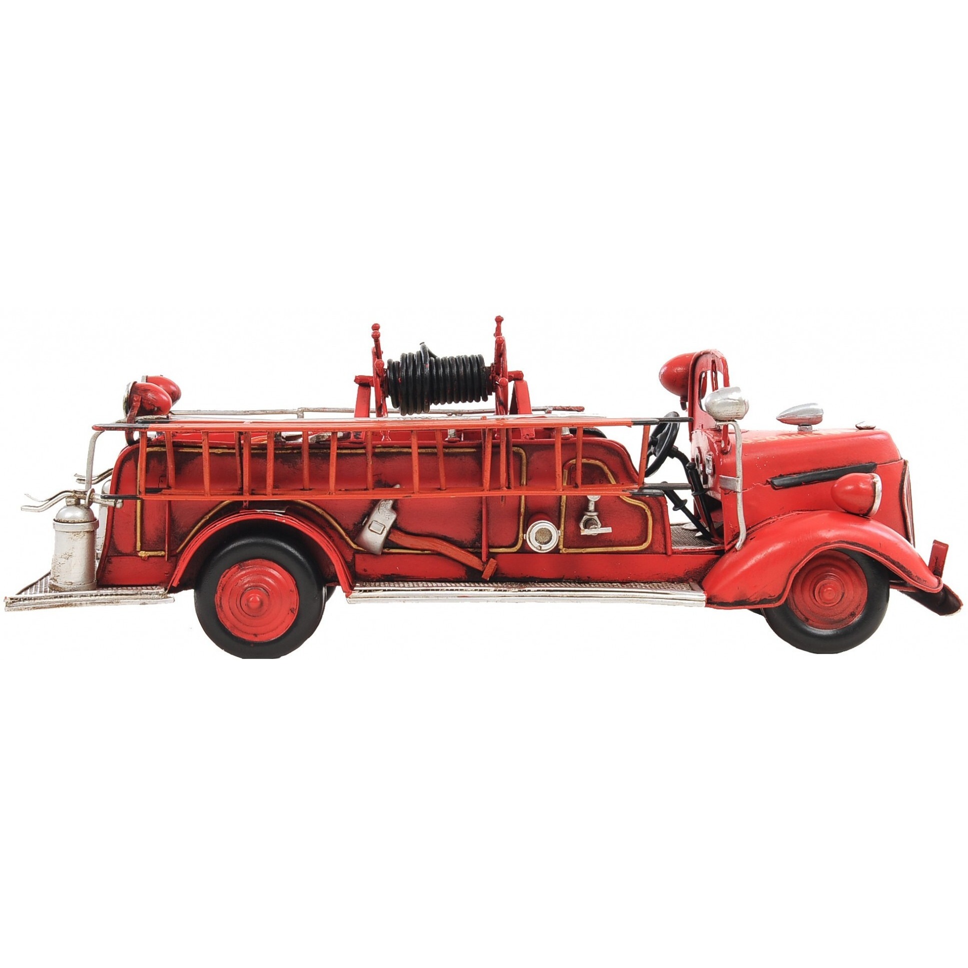 C1938 Ford Red Fire Engine Sculpture