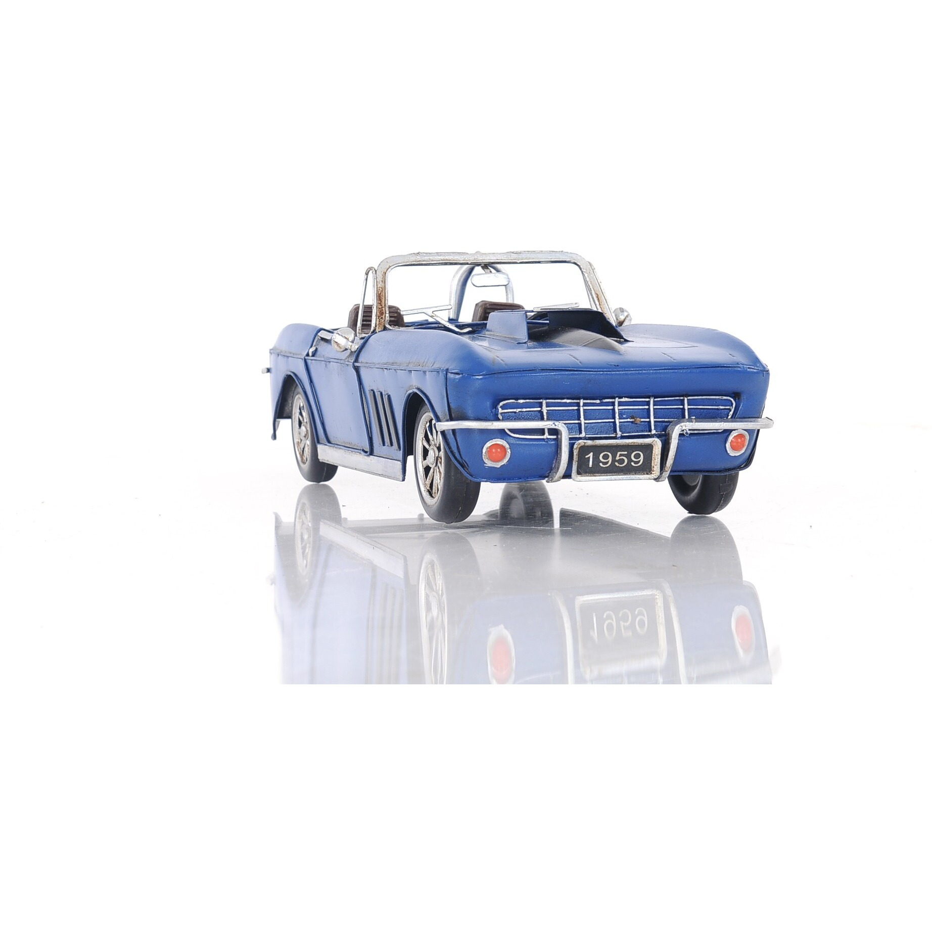 Blue Corvette Stingray Sculpture