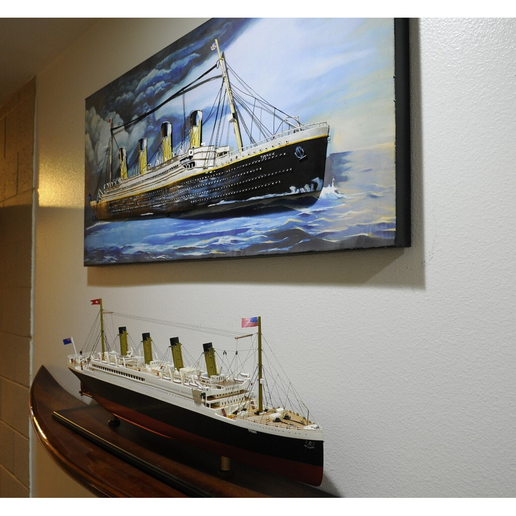 1912 Rms Titanic 3D Ship Painting
