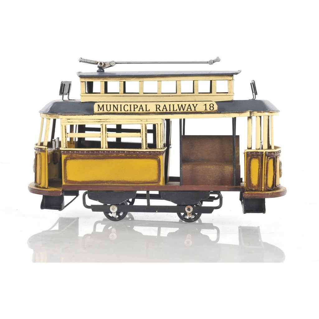 Railway Cable Car Sculpture