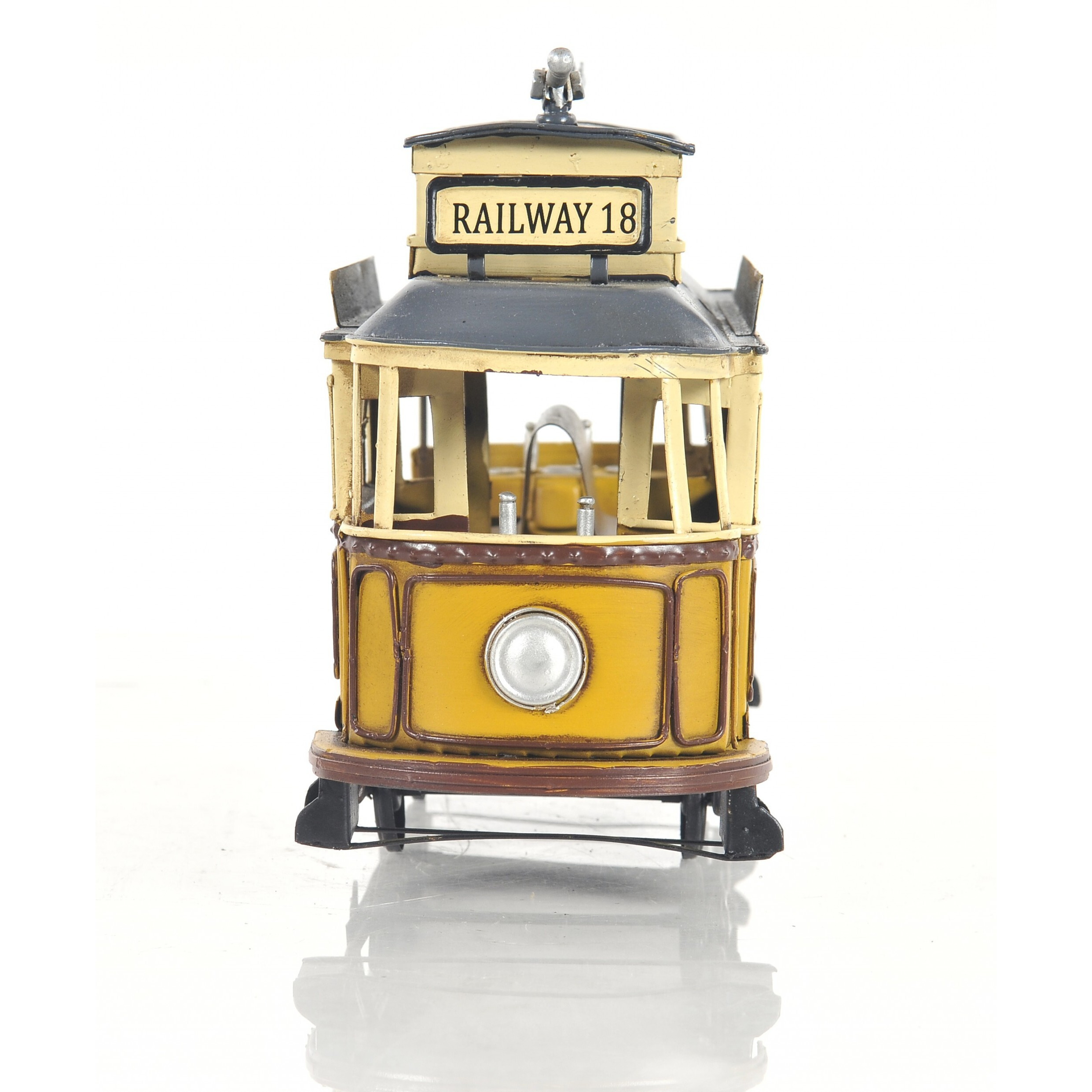 Railway Cable Car Sculpture