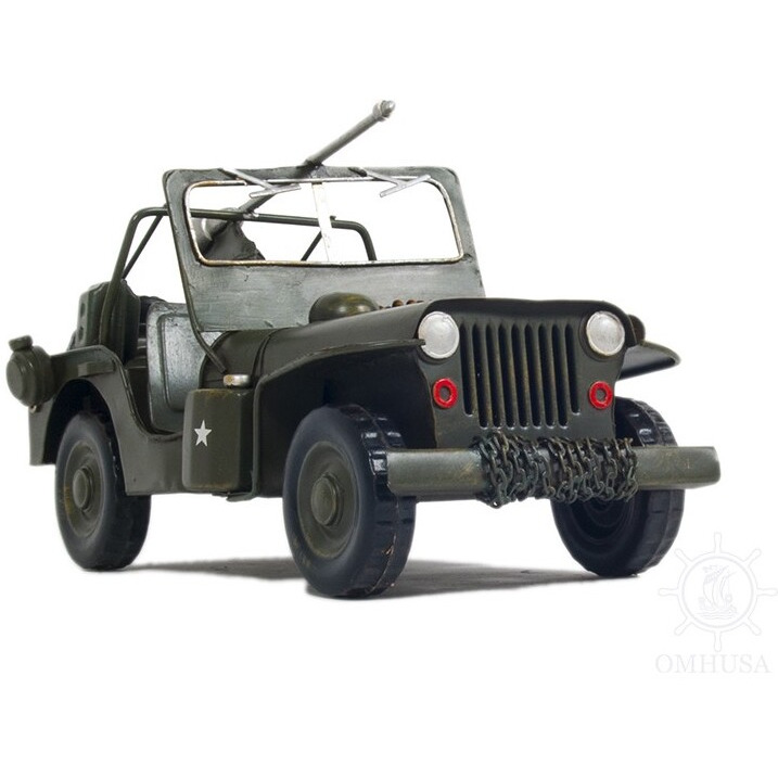 C1941 Green Willys Mb Overland Jeep
