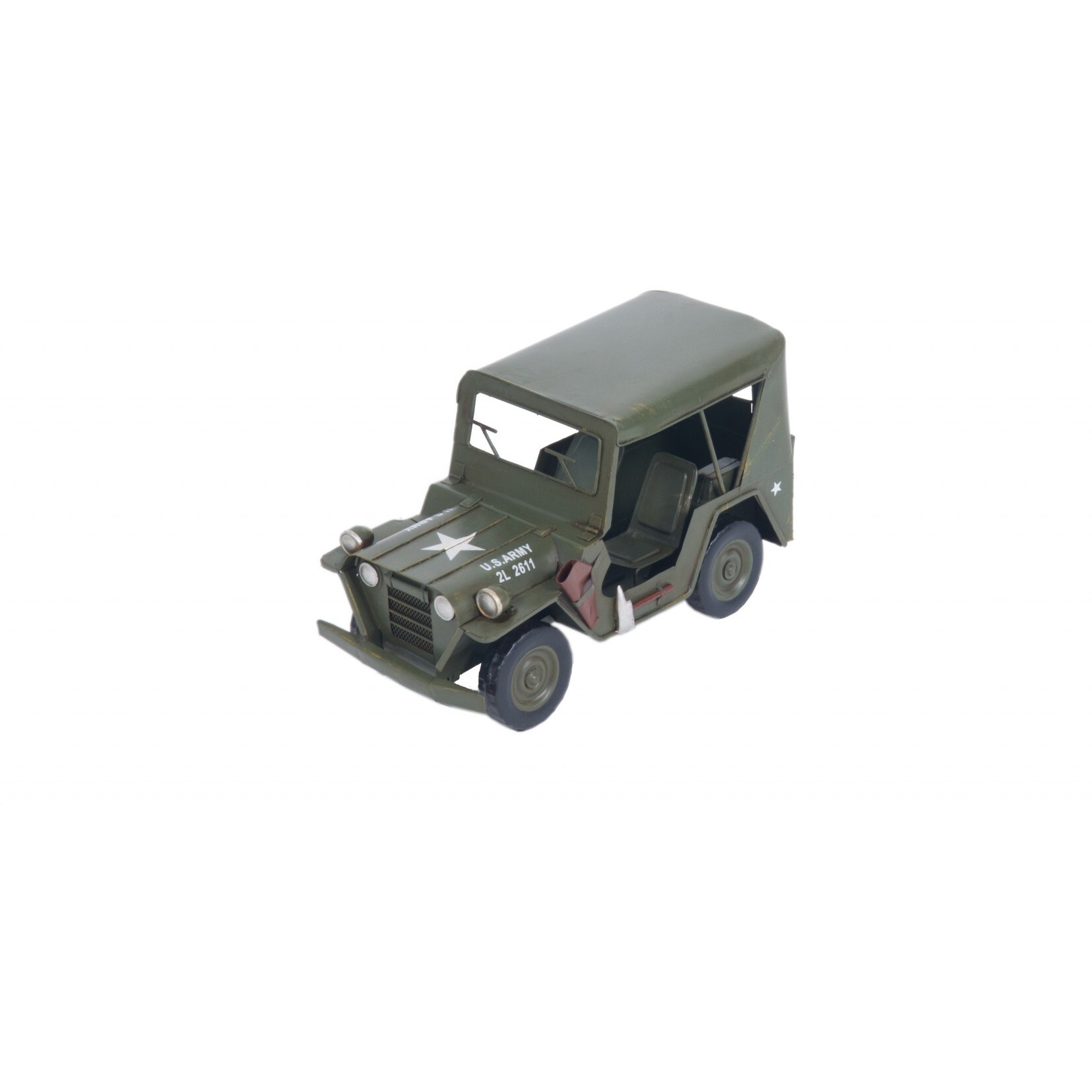 C1940 Willys Quad Overland Jeep Sculpture