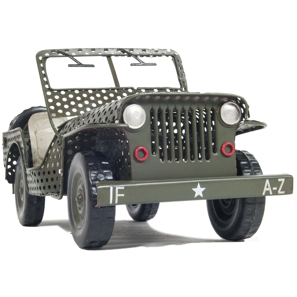 C1945 Willys Cj-2A Overland Jeep Sculpture