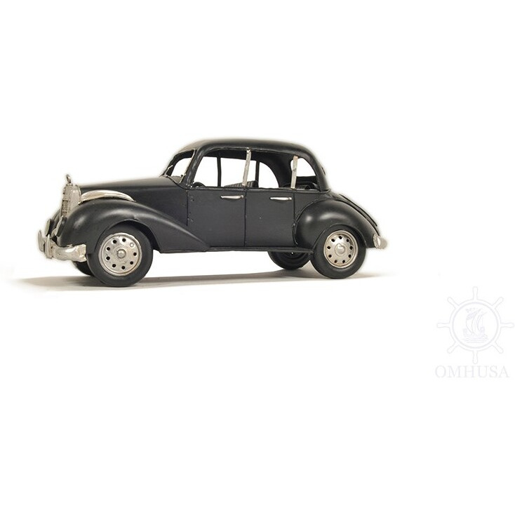 C1937 Plymouth P4 Deluxe Black Sculpture