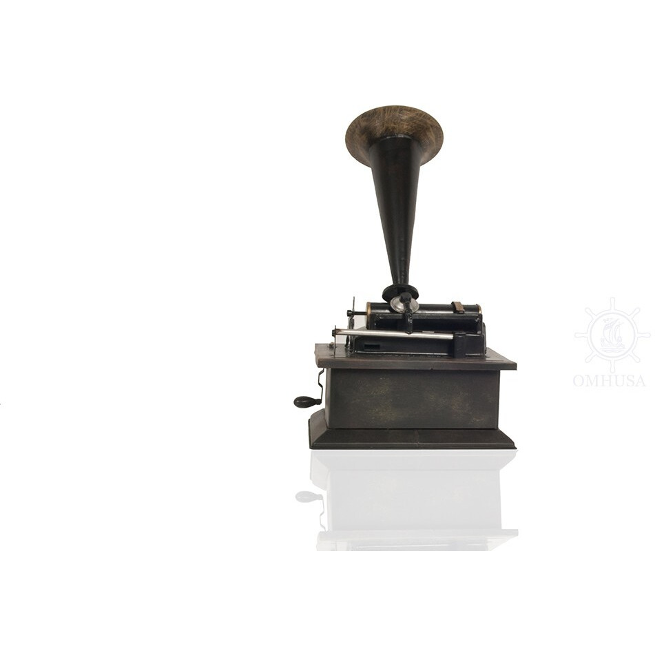 C1901 Edison Standard Phonograph Replica Sculpture