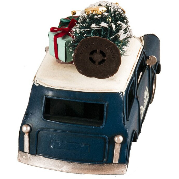 C19060S Mini Cooper Christmas Sculpture