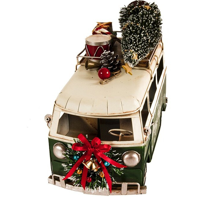 C1960S Volkswagen Christmas Bus Sculpture