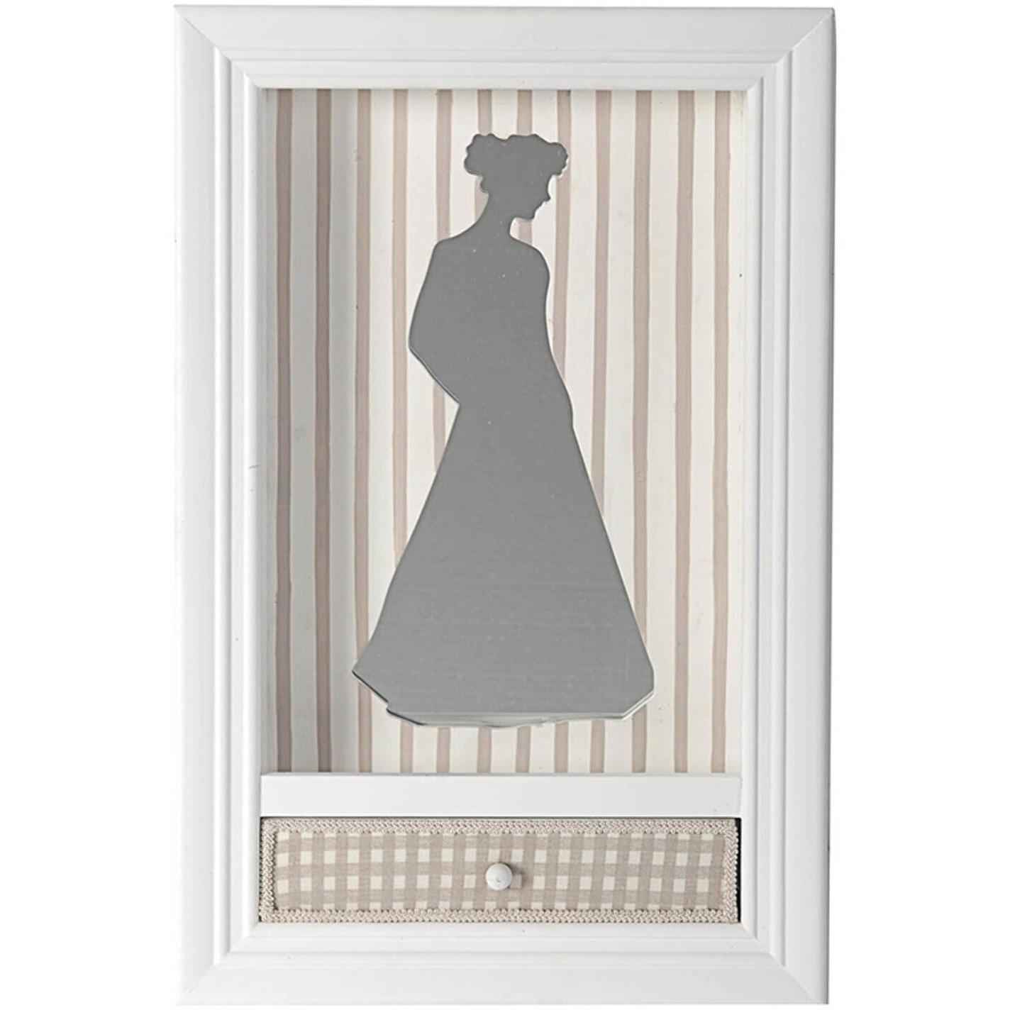 Woman Silhouette Shadowbox Wall Dcor