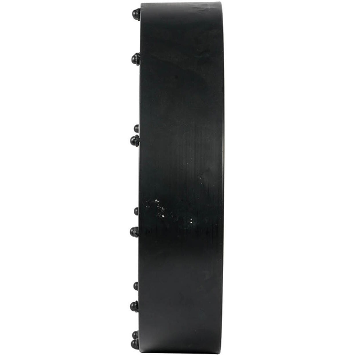 Black And Ivory Vintage Gear Industrial Wall Clock