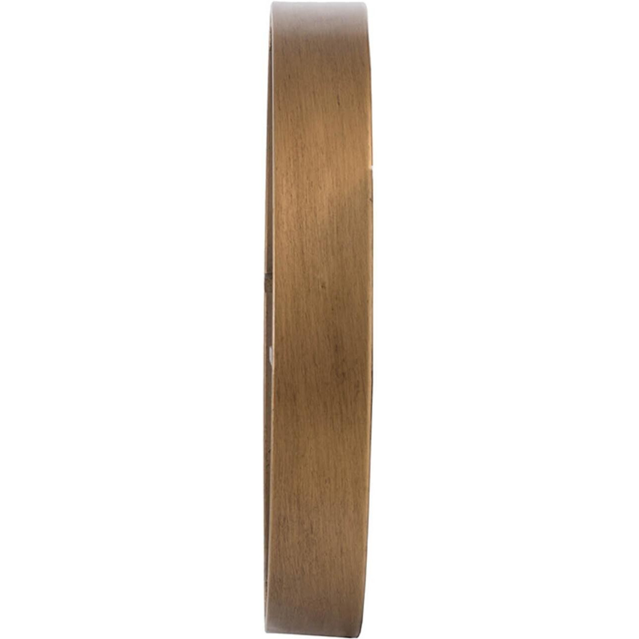Modern Minimal 16"" Gold And Mirror Round Wall Clock