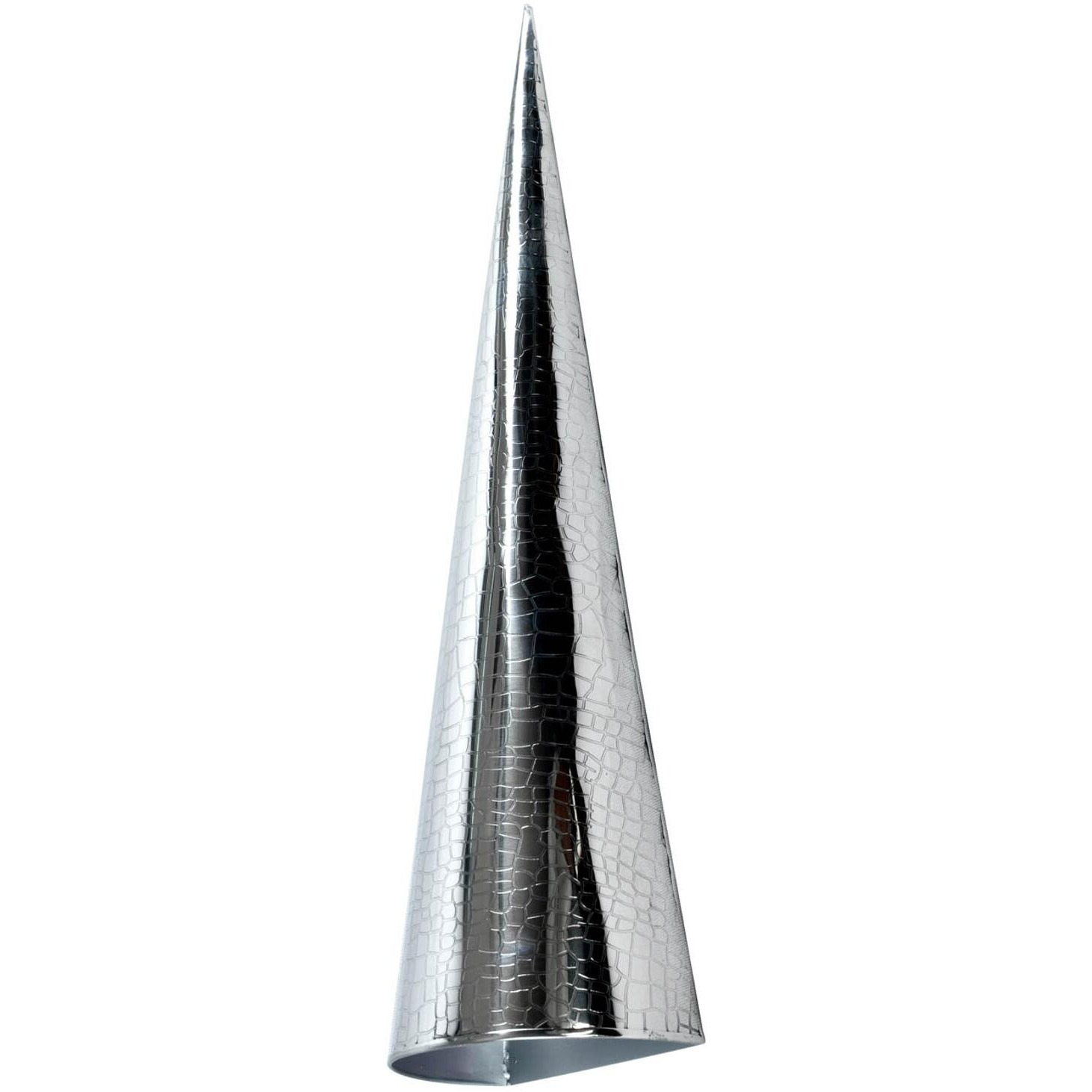 Silver Crocodile Wall Mount Pocket Vase