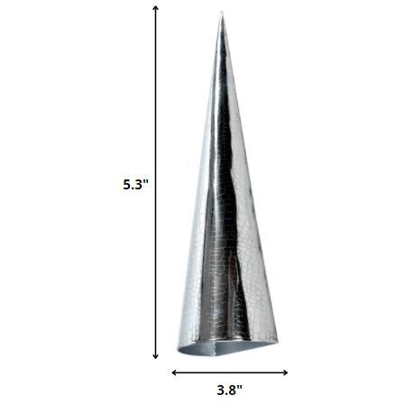 Silver Crocodile Wall Mount Pocket Vase