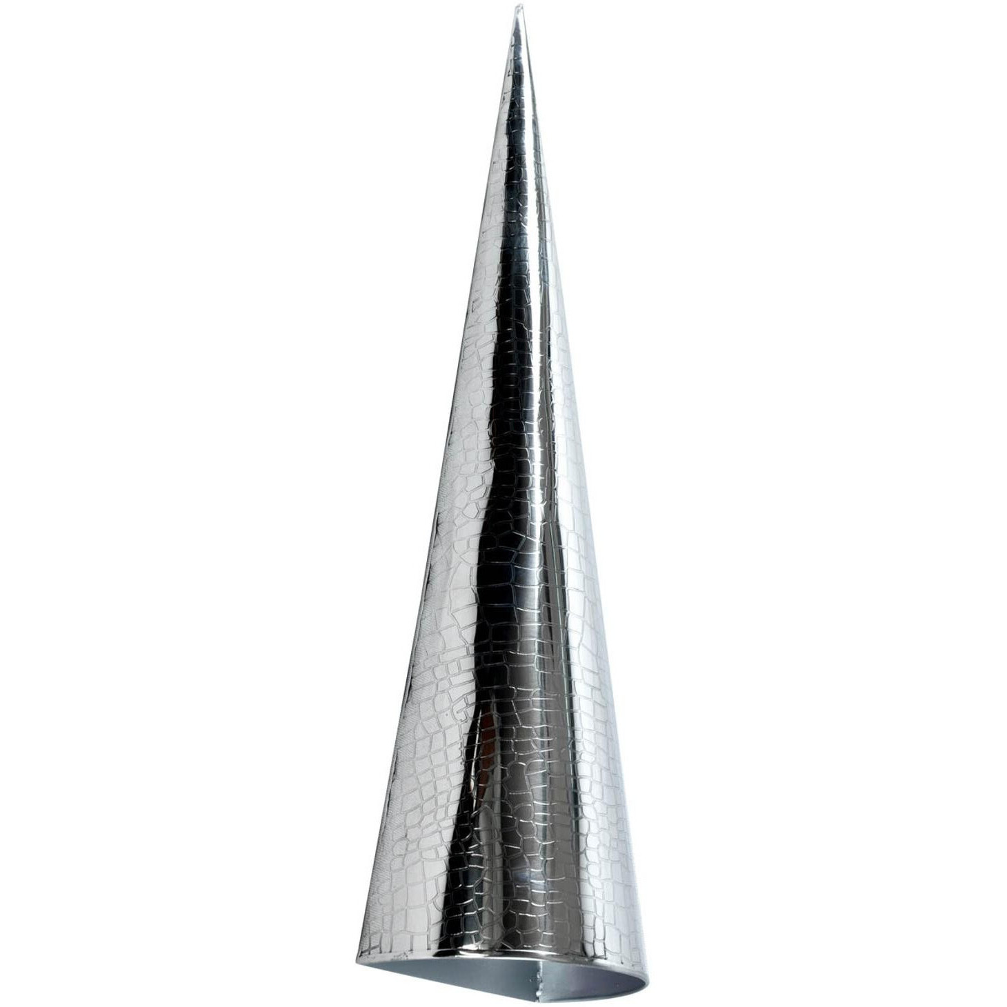 Silver Crocodile Wall Mount Pocket Vase