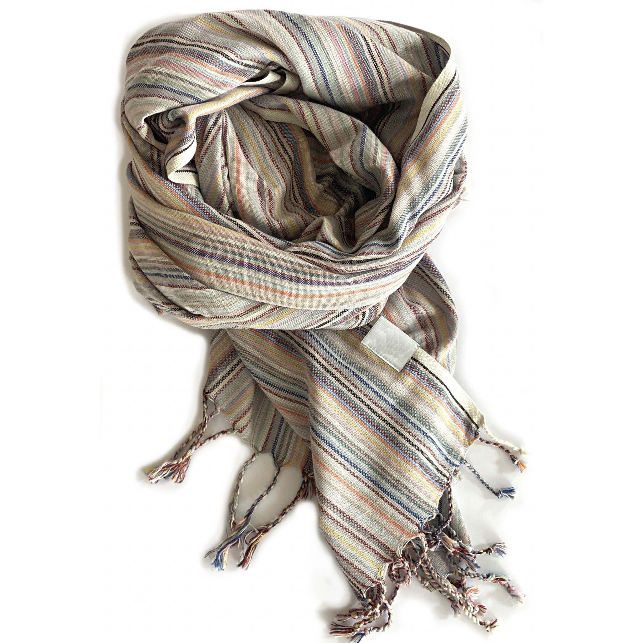 Multi Colored Striped Design Turkish Beach Blanket