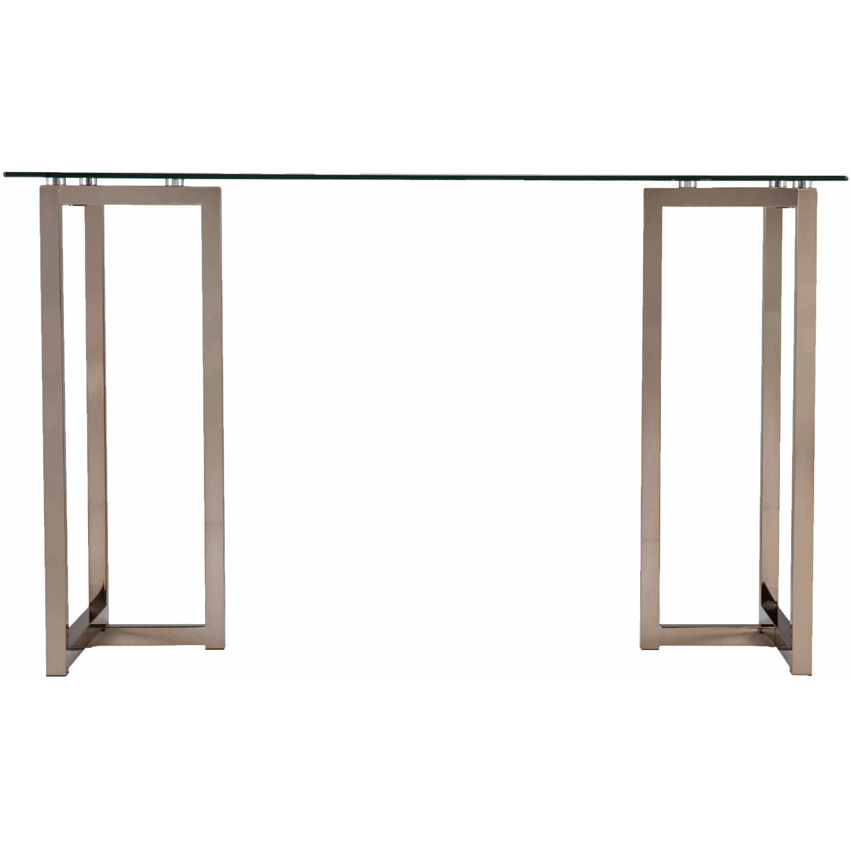Modern Champagne Writing Desk