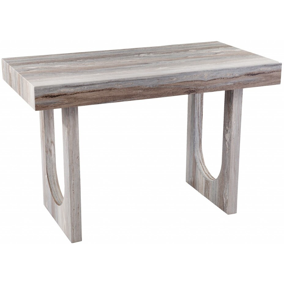 Brown Faux Marble Writing Desk
