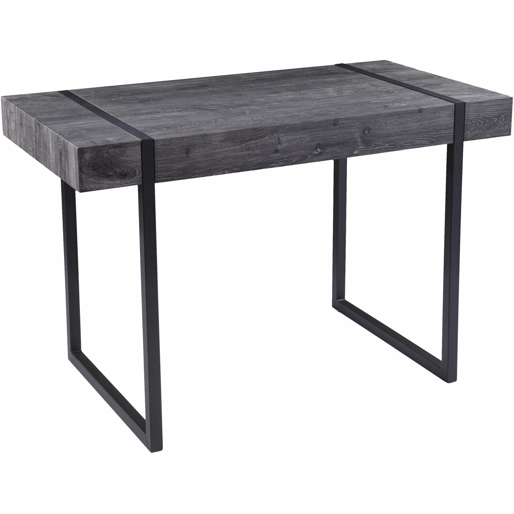 Charcoal Black Small Space Desk